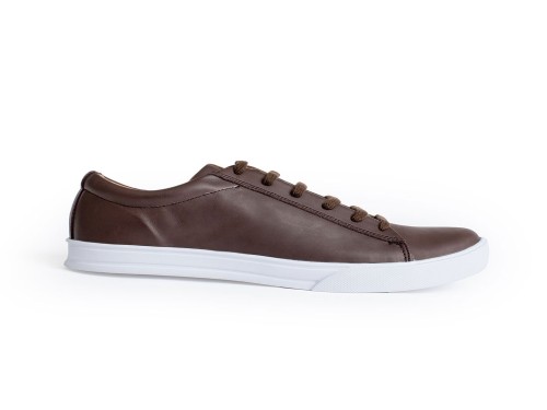 Zapatillas Mocassino Vulk Zap 6 Cuero Chocolate