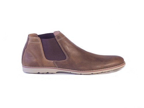 Botas Mocassino James Bot 1 Engrasado Brown