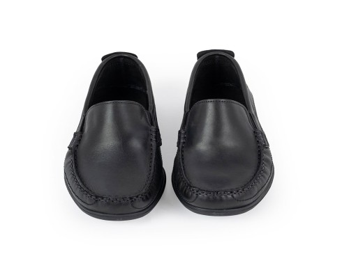 Mocasines y Náuticos Mocassino Santino 1 Cuero Negro