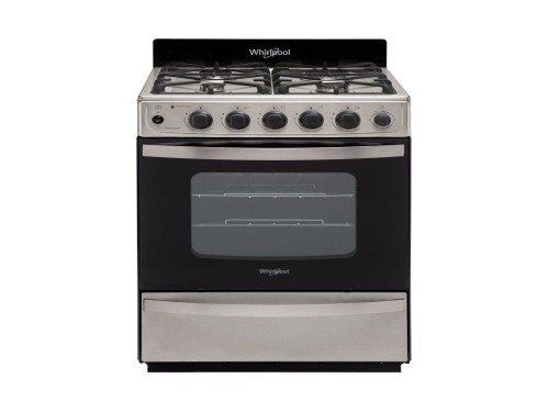 Cocina Whirlpool multigas WFX57DI inoxidable