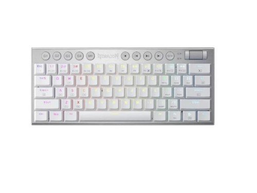 Teclado Redragon Horus Mini White red switch english CABLEADO K632W-RG