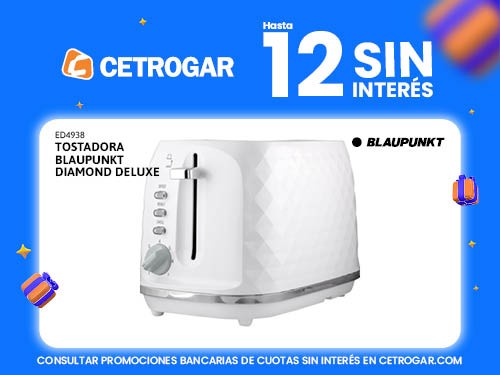 Tostadora Blaupunkt Diamond Deluxe 870W