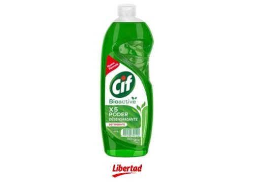 Detergente CIF Bioactive Lima 500 ml Botella