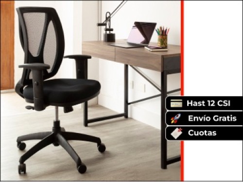 Sillón Ergonómico Alma Respaldo Mesh Homeoffice