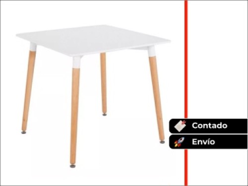 Mesa De Comedor Eames 70x70 Cm | Contado