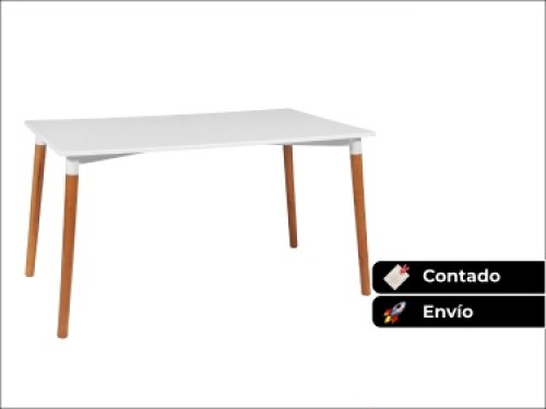 Mesa De Comedor Eames 120x80 Cm | ContadoBlanco