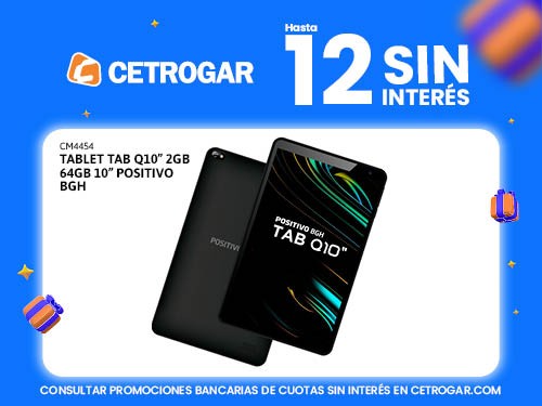 Tablet TAB Q10" 2GB 64GB 10" Positivo BGH