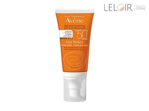 Avene Protector Solar Spf50+ Mat Perfect Fluido Toque Seco Color  50ml