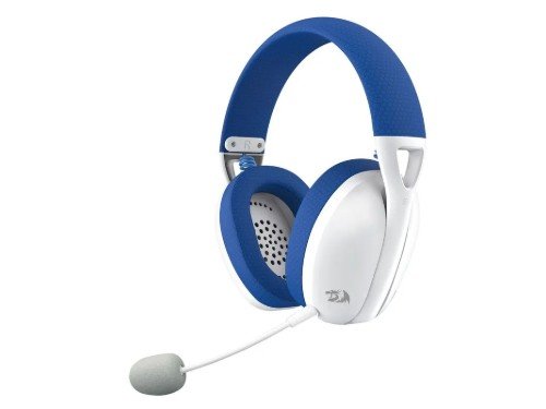 Auriculares Redragon Ire White/blue H848B