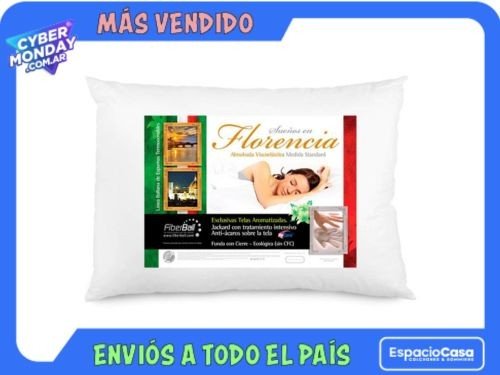 Almohada (43X62) Fiberball Sensitive Florencia Espuma Termosensible