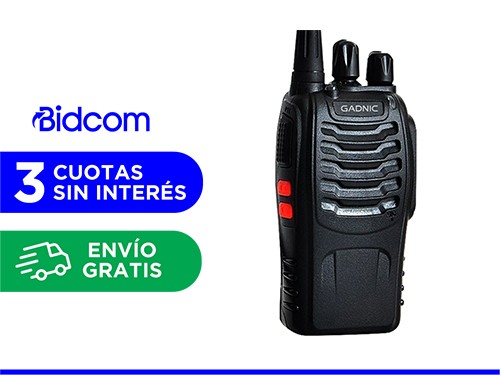 Handy Gadnic WK99U 5w 16CH UHF Hasta 10km Manos Libres