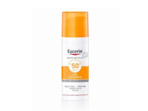 PROTECTOR SOLAR EUCERIN gel toque seco FPS 50 x 50 ml