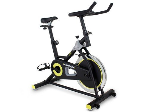 Bicicleta Spinning Omiko 42TM 13Kg con estructura de hierro