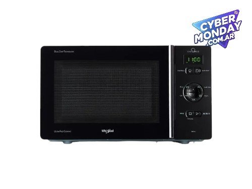 Microondas Whirlpool Cocina Vapor Y Gril 25 Litros Mcp346sl