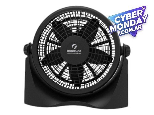 Ventilador Turbo Indelplas Iv12 3 Velocidades Bajo Consumo