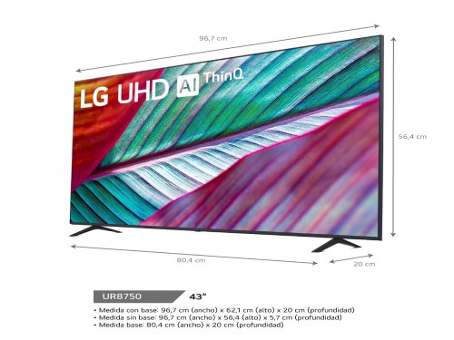 Smart TV LED LG 43" 43UR8750PSA Ultra HD