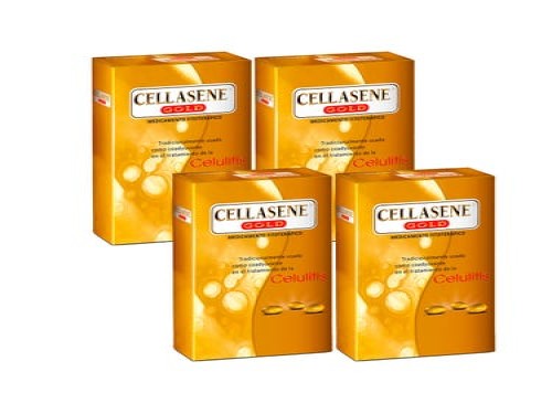 Pack Tratamiento Anticelulitico Cellasene Gold 4u