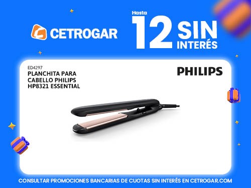 Planchita para Cabello Philips HP8321 Essential