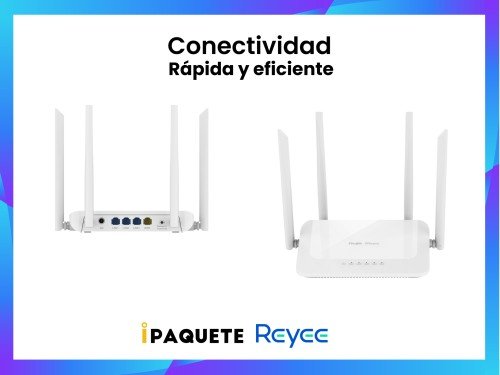 Router mesh doble banda Reyee 4 Antenas 1200mbps