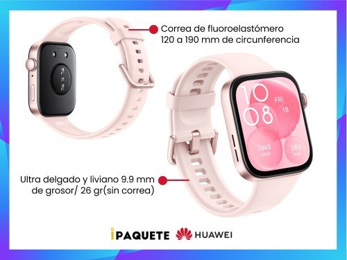 Smartwatch Huawei Fit 3 Reloj Inteligente Sport Salud Amoled 1.82'