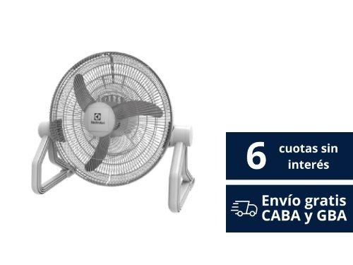 Turboventilador Electrolux TU18C 80 W 3 Velocidades