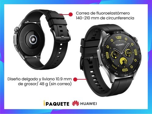 Smartwatch Huawei Gt 4 Reloj Inteligente Cuidado Salud Amoled 46mm