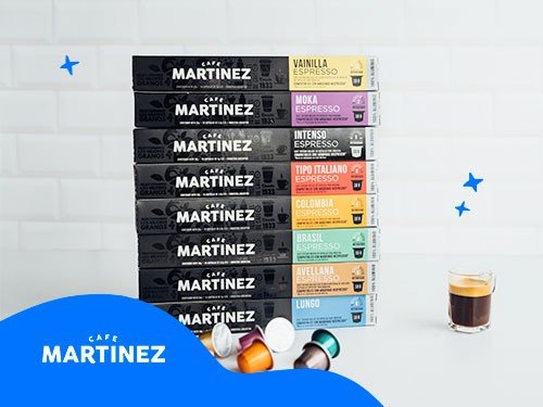 20%OFF Combos de Cápsulas para Nespresso + 20% by MODO + 6 Cuotas S/I