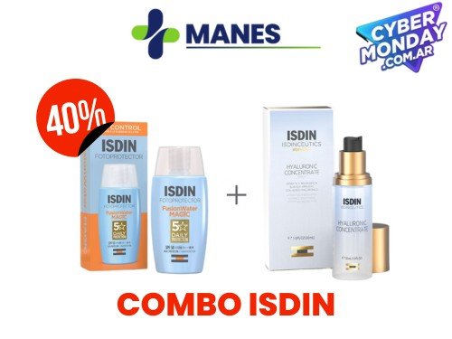 Isdin Isdinceutics Combo Hyaluronic Concentrate + Fusion Water Magic