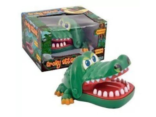 Croky Attack Juego Cuidado Cocodrilo Muerde Tv Ditoys