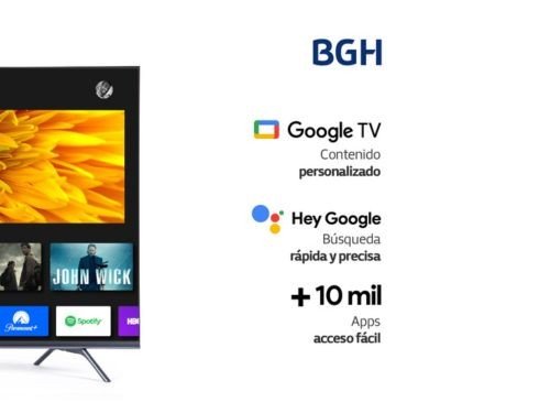 Smart TV UHD 4K 50" BGH GOOGLE TV B5023US6G