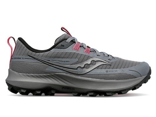 ZAPATILLA MUJER SAUCONY PEREGRINE 13 GTX GREY/BLACK