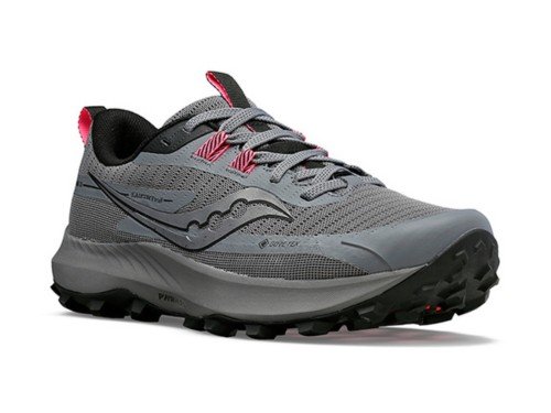 ZAPATILLA MUJER SAUCONY PEREGRINE 13 GTX GREY/BLACK