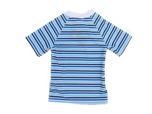 Remera estampada Navy con protección UV50 para niños Caracolores