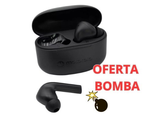 Auriculares Motorola Motobuds 065 Negro