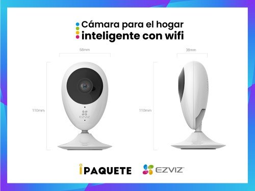 Cámara De Seguridad Ezviz Wifi Mini Espía Ip Interior 1080 Smart Home