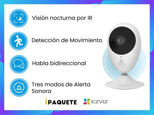 Cámara De Seguridad Ezviz Wifi Mini Espía Ip Interior 1080 Smart Home