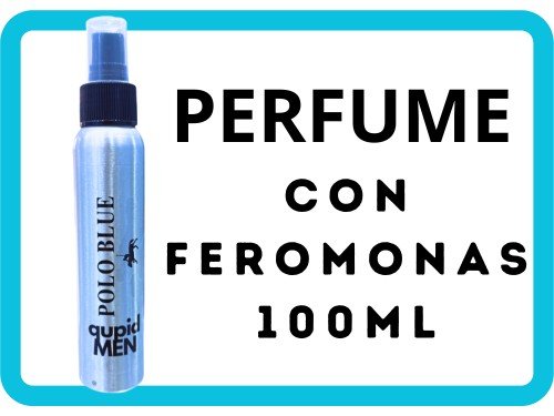 PERFUME MASCULINO SIMIL POLO BLUE CON FEROMONAS 125ML. QMPB125