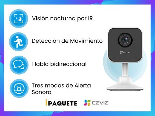 Cámara de Seguridad Ezviz Mini Wifi Interior Oculta Espía 1080p Audio