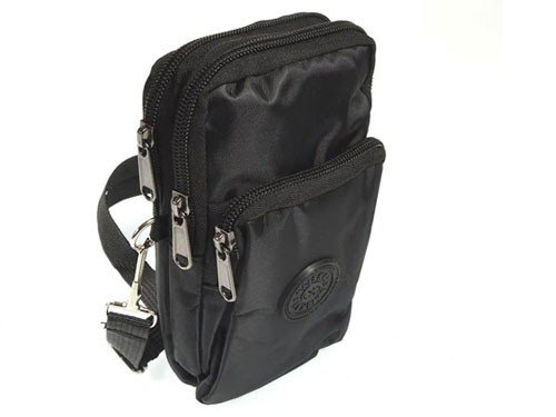 Morral Bandolera Mini Bag Chico Scs Portacelular 3 Cierres