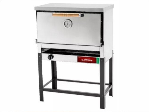 Horno Pizzero Sol Real Gauchito 6 Moldes Gas Natural