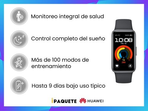 Smartwatch Huawei Band 9 Reloj Inteligente Sport Control Salud 5atm