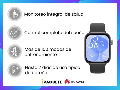 Smartwatch Huawei Fit 3 Reloj Inteligente Sport Salud Amoled 1.82'