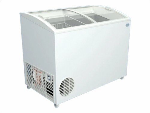 Freezer Horizontal Blanco Fame 330 Litros Tapa de Vidrio