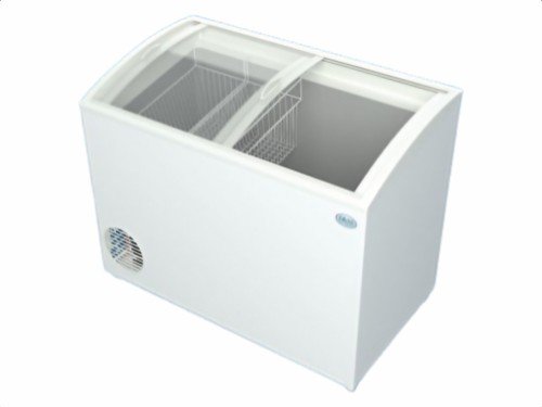 Freezer Horizontal Blanco Fame 330 Litros Tapa de Vidrio