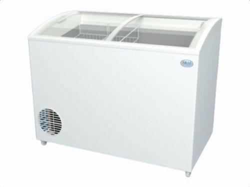 Freezer Horizontal Blanco Fame 330 Litros Tapa de Vidrio