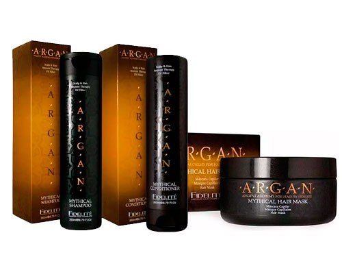 Set Fidelite Argan Shampoo + Acondicionador + Mascara Chica