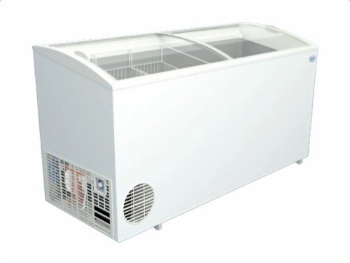 Freezer Horizontal Blanco Fame 500 Litros Tapa de Vidrio