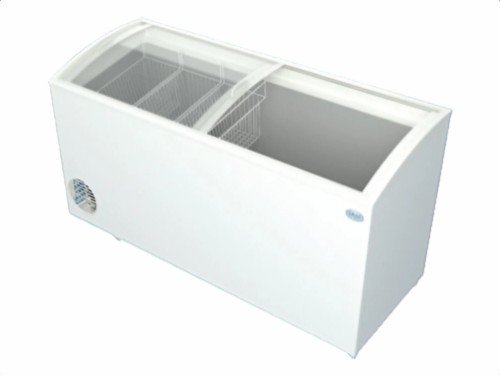 Freezer Horizontal Blanco Fame 500 Litros Tapa de Vidrio