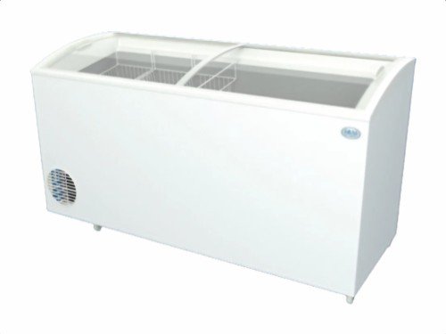 Freezer Horizontal Blanco Fame 500 Litros Tapa de Vidrio