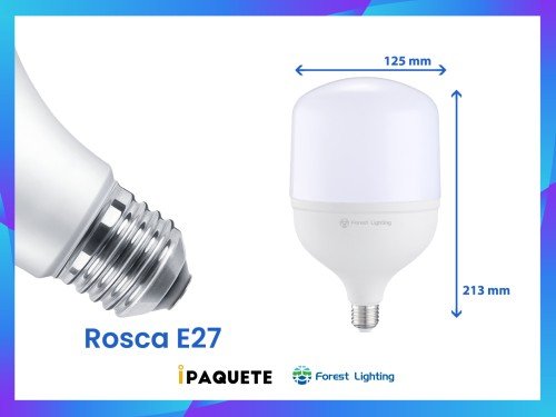 Lámpara LED Alta Potencia Galponera 50w Foco 4800 lúmenes Luz Fría